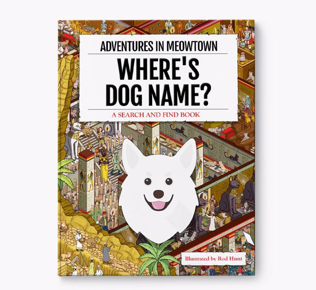 Personalised Pomchi Book: Where's Dog Name? Volume 2
